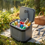 Journey Cooler/Warmer/Speaker, 33L Capacity, 10M Bluetooth Range - Black - تصویر 9