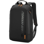Laptop Backpack PDX533 - Water-Resistant PU, USB-C Port, Black/Orange
