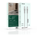 USB-C Cable GN1MBR60C2CGY - 60W Braided, Grey - تصویر 3