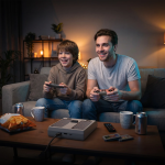 Gaming Console RUNEBOX PDXRS101WH - Dual-Hand, White - تصویر 2