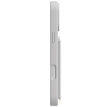 Regal Leather MagSafe Case for iPhone 18 Pro - Card Holder, Silver - تصویر 4