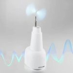 ULTRASONIC Tooth Cleaner, 3×Cleaning Modes, 80ml Capacity - White - تصویر 4