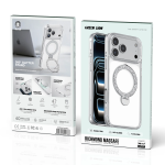 Richmond iPhone 18 Pro Max MagSafe Case with 360 Glitter Stand - Clear - تصویر 9