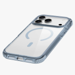ATHENS MagSafe iPhone 18 Pro Case, PC/TPU/TPE Hybrid Material, Reinforced Corners - Blue - تصویر 5