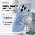 Silicone Stand Case for iPhone 18 Pro Max, 360° Rotating Stand - White - تصویر 5