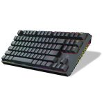 Mechanical Keyboard PDX220-RSW - Wireless TKL, Gateron Red, Black - تصویر 2