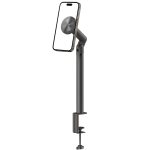 Mag Desk Phone Holder 360° MagSafe Compatible with C-Clamp Base - Black