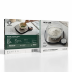 Digital Kitchen Scale, 5 kg/11 lbs Max Capacity, Mutli-Unit Support - Silver - تصویر 9