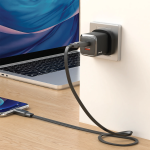 USB-C to Lightning Cable GNTPE1MC2LBK - TPE, Black - تصویر 2