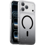 iPhone 18 Pro Max Glitter MagSafe Case - Black