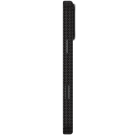 Florenza Woven Fabric MagSafe Case for iPhone 18 Pro/17 Pro 2600GS Drop Protection - Black - تصویر 7