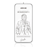 SIR Louis 3D Curved iPhone 18 Pro Screen Protector, Anti Fingerprint & Anti Scratch - Clear