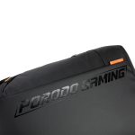 Laptop Backpack PDX533 - Water-Resistant PU, USB-C Port, Black/Orange - تصویر 20