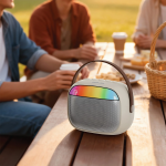 Karaoke Speaker Melody Mini GNMLDYSP38BG - Beige - تصویر 2