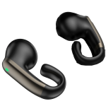 Gerona Clip-On Wireless Earbuds with Dual-Mic Clear Calls - Black - تصویر 7