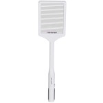 ZAP Insect Killer Racket, 3000V, 2000mAh Rechargeable Battery with Dual-Wave UV Light & 100° Flexible Handle - White - تصویر 5