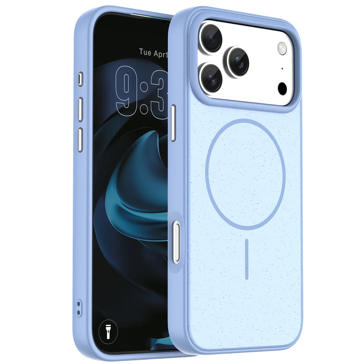 Cannes MagSafe Case for iPhone 18 Pro Max, 2M Drop Protection, IMD Glitter Finish, Scratch Resistant - Blue Cannes MagSafe Case for iPhone 18 Pro Max, 2M Drop Protection, IMD Glitter Finish, Scratch Resistant - Blue - تصویر 1