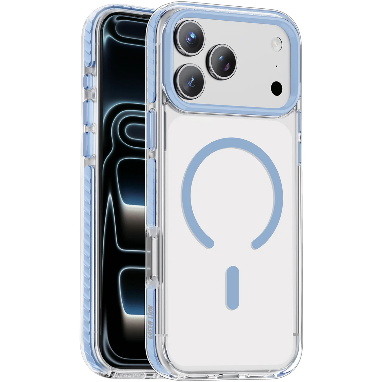 Prestige MagSafe iPhone 18/17 Pro Case - Blue Prestige MagSafe iPhone 18/17 Pro Case - Blue - تصویر 1
