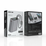 Power Bank IBIZA GNIBPXA4P10GY - 10000mAh 35W, Grey - تصویر 3