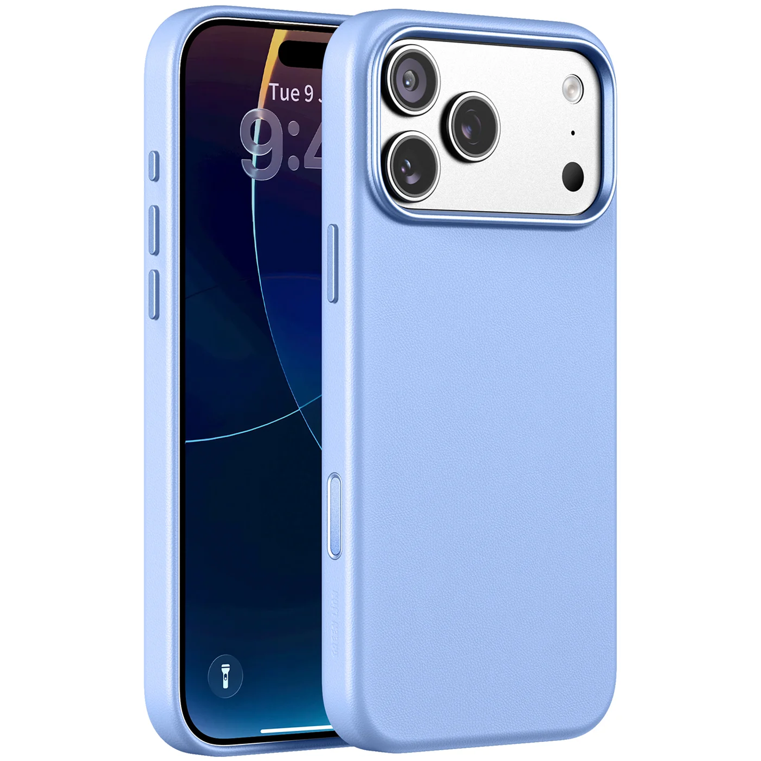 MAYFAIR MagSafe iPhone 18 Pro Case, 2M Drop-Tested, Anti-Slip & Anti-Fingerprint, Metal Buttons - Blue MAYFAIR MagSafe iPhone 18 Pro Case, 2M Drop-Tested, Anti-Slip & Anti-Fingerprint, Metal Buttons - Blue - تصویر 1