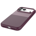 NICE MagSafe CASE for iPhone 18 Pro Max with Metal Buttons, Anti-Slip Texture - Burgundy - تصویر 5