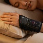 LEFT Wrist Massager - Rechargeable, Black - تصویر 4