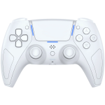 Striker Gaming Controller, 6-Axis Motion Sensor, Compatible with PC, PS5, Android, iOS - White - تصویر 8