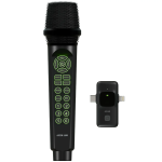 Wireless Microphone GM-96X with Remote - Black