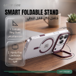 FLEX iPhone 18 Pro Max MagSafe Case, Foldable Kickstand, Ultra Slim - White - تصویر 4