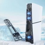 Cooling Fan PDX120-BK - PS5 Slim, Black - تصویر 2