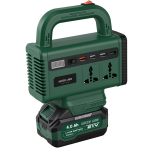 PGX150 Portable Power Station & Backup Generator, 4000mAh - Green - تصویر 7