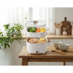 Multi-Pot Electric Cooker GNMLTPTECWH - White - تصویر 4