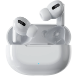 Bellagio Wireless Earbuds, Bluetooth V6.0 with Dual-Mic Clear Calls & Touch Control (3.5 Hours Playtime, 180mAh Case) - White