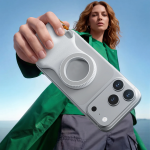 SNAP GRIP Magnetic Camera Grip Bluetooth V5.1 2kg Force Ergonomic Remote Shutter - White - تصویر 2