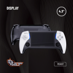 Gaming Console Arcade X PDX637 - 7 Emulators, Black/White - تصویر 13