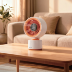 Desktop Fan VELAR GNPF16VELFNWH - USB-C, White - تصویر 2