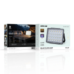 Solar Flood Light GNFL14SOLLGBK - 1400LM, Black - تصویر 2