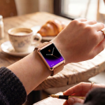 Prime Smart Watch 1.41'' Amoled Display, IP68 Waterproof, 24/7 Health Monitoring, Voice Assistant - Rose Gold - تصویر 2