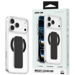 iPhone 18 Pro Max MagSafe Case, Leather Hand Grip - Black - تصویر 3
