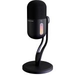 Gaming Elyx RGB Condenser Microphone PDX5MK06BK - USB-C, Black - تصویر 3