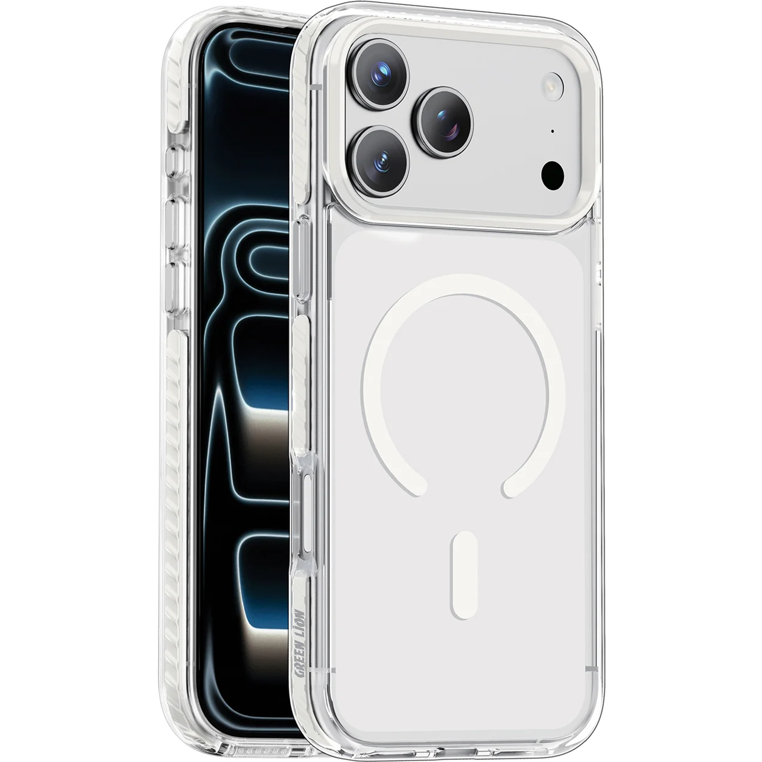 Prestige MagSafe iPhone 18/17 Pro Case - Silver Prestige MagSafe iPhone 18/17 Pro Case - Silver - تصویر 1