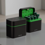 Battery Dock GRB-11 - Rechargeable 8xAA USB-C, Black - تصویر 3