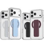 iPhone 18 Pro MagSafe Case, Leather Hand Grip - Blue - تصویر 2