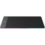 Gaming Mouse Pad - 15W Wireless Charger, RGB, Black - تصویر 2