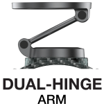 GX-26 MagSafe Wrist Phone Mount, Up to 150° Tilt Adjustment, Hook-and-Loop Fastener - Black - تصویر 4