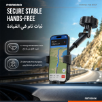 Blue Extendable Cradle Phone Holder - Black - تصویر 2
