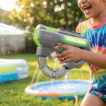 Water Gun GN95 - Electric Continuous, Grey - تصویر 2