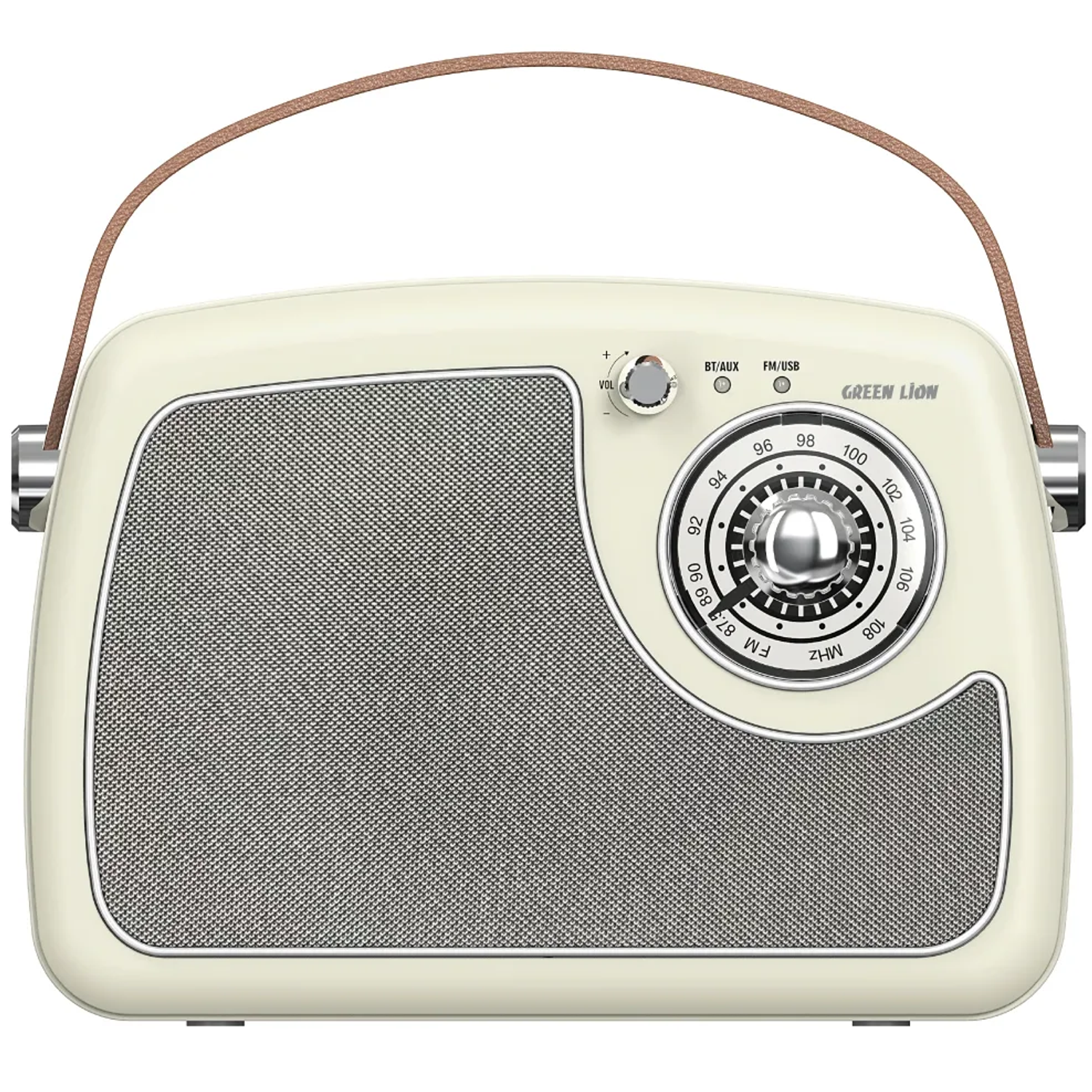 Retro Radio Speaker GNRETRDSPKCM - Bluetooth 5.3, Cream Retro Radio Speaker GNRETRDSPKCM - Bluetooth 5.3, Cream - تصویر 1