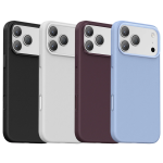 Leather iPhone 18 Pro MagSafe Case, Eco-Leather - Blue - تصویر 2