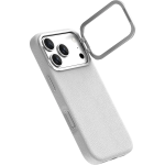 TROPEZ MagSafe Case with Metal Kickstand for iPhone 18/17 Pro Max - Silver - تصویر 5
